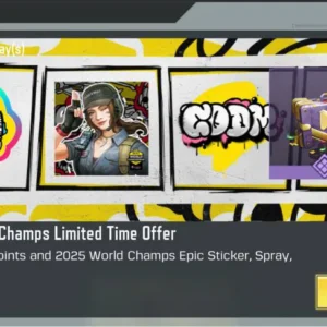 خرید لیمیت آفر 80 سی پی world champs